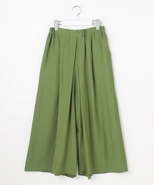 自由区 / ジユウク ショート・ハーフ・半端丈パンツ | 【カタログ掲載・ご好評アイテム・累計2500本・新色追加・ウエストゴム・セットアップ対応】エアリーツイルキュロット パンツ | 詳細29