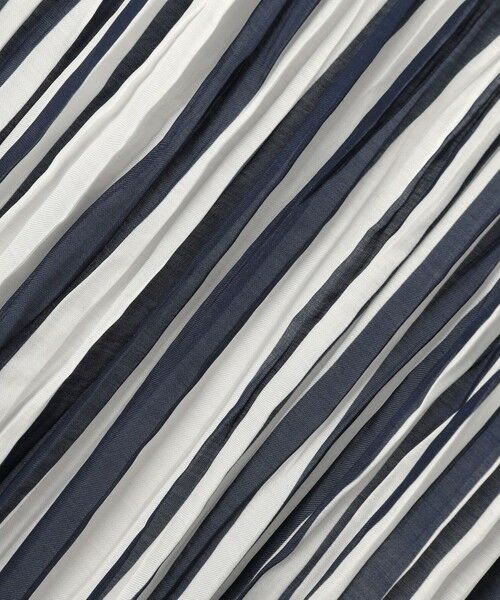 自由区 / ジユウク ロング・マキシ丈スカート | 【接触冷感・洗える】ハンドワッシャープリーツストライプ スカート | 詳細11