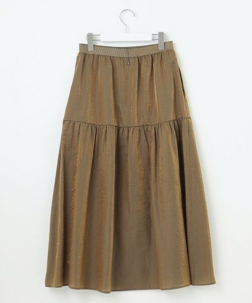 自由区 / ジユウク ミニ・ひざ丈スカート | 【洗える】ブライトシアーシャンブレー スカート | 詳細8