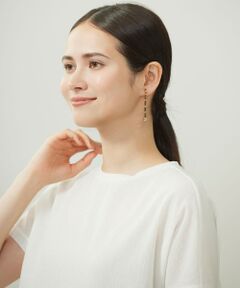 自由区 / ジユウク ピアス・イヤリング | 【SHIHOさん着用】プレシオサダイヤレーン イヤリング