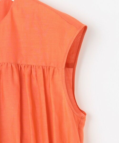 自由区 / ジユウク シャツ・ブラウス | 【カタログ掲載・洗える】シルクコットンローンフレンチスリーブ ブラウス | 詳細5