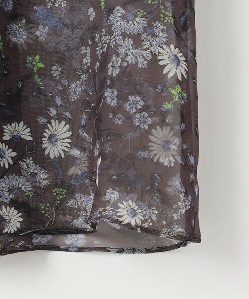 自由区 / ジユウク シャツ・ブラウス | 【セットアップ対応・洗える】ボタニカルフラワープリント ブラウス | 詳細10