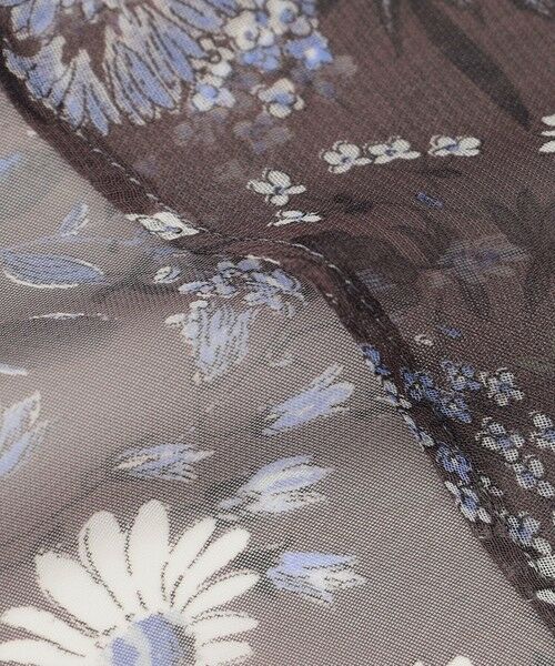 自由区 / ジユウク シャツ・ブラウス | 【セットアップ対応・洗える】ボタニカルフラワープリント ブラウス | 詳細13