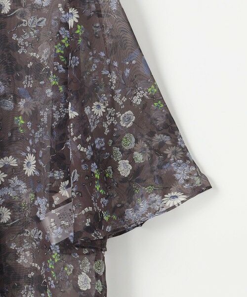 自由区 / ジユウク シャツ・ブラウス | 【セットアップ対応・洗える】ボタニカルフラワープリント ブラウス | 詳細9