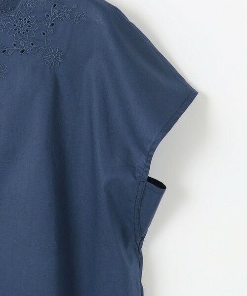 自由区 / ジユウク シャツ・ブラウス | 【WEB限定・接触冷感・洗える】エンブロイダリーローンプルオーバー ブラウス | 詳細12