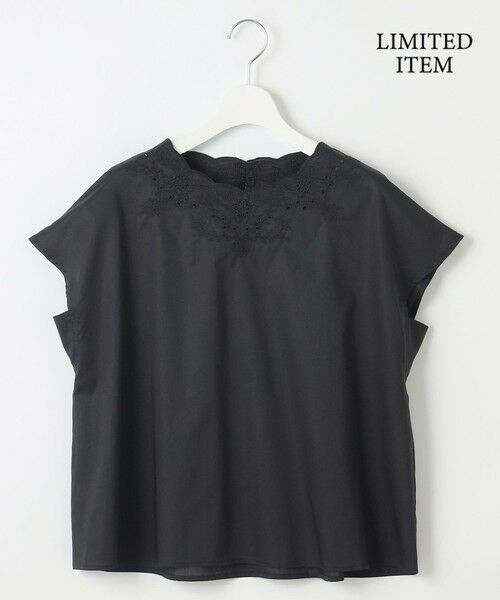 自由区 / ジユウク シャツ・ブラウス | 【WEB限定・接触冷感・洗える】エンブロイダリーローンプルオーバー ブラウス | 詳細19