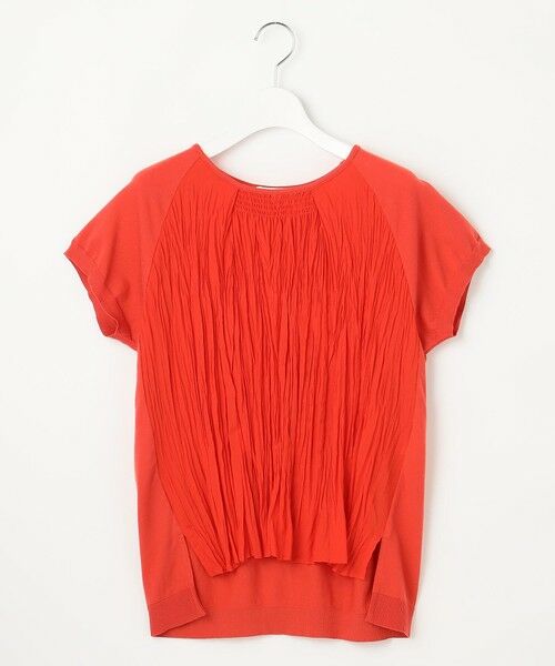 自由区 / ジユウク カットソー | 【洗える】ジョーゼットプリーツコンビ カットソー | 詳細6