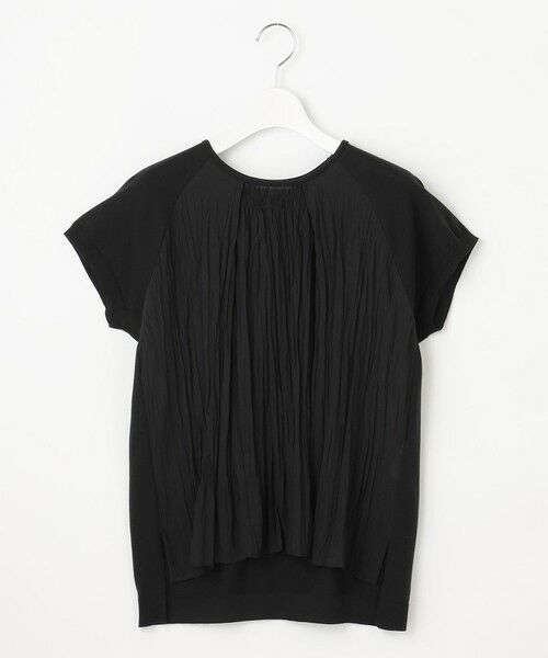 自由区 / ジユウク カットソー | 【洗える】ジョーゼットプリーツコンビ カットソー | 詳細15
