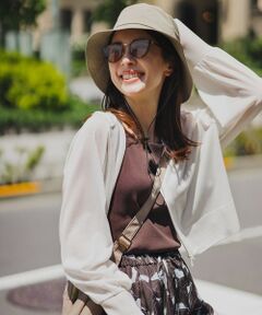 自由区 / ジユウク パーカー | 【接触冷感・UVケア・洗える】ファンクショナルジップアップ パーカー