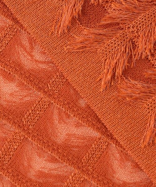 自由区 / ジユウク ニット・セーター | 【カタログ掲載・セットアップ対応・洗える】シアーカットジャカード ニット | 詳細8