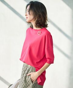 自由区 / ジユウク ニット・セーター | 【カタログ掲載・素材アップデート・新色追加・新柄追加・前後差あり】クレープストレッチプルオーバー ニット