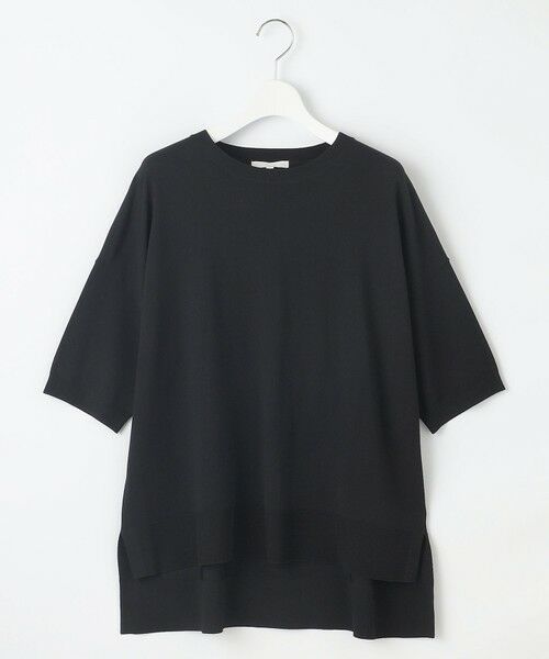 自由区 / ジユウク ニット・セーター | 【接触冷感・UVカット】クレープストレッチプルオーバー ニット | 詳細9