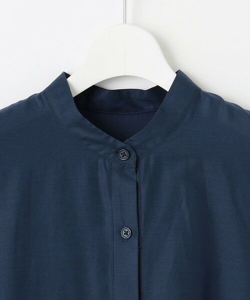 自由区 / ジユウク ミニ丈・ひざ丈ワンピース | 【カタログ掲載・接触冷感・洗える】エンブロイダリーローンシャツ ワンピース | 詳細4