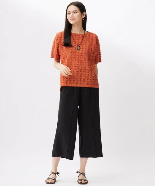 自由区 / ジユウク その他パンツ | 【カタログ掲載・セットアップ対応・接触冷感・UVカット・吸水速乾・抗菌防臭・洗える】ハイカウントモクロディ パンツ | 詳細1