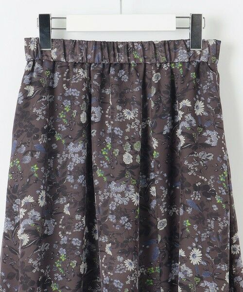 自由区 / ジユウク ミニ・ひざ丈スカート | 【セットアップ対応・洗える】ボタニカルフラワープリントティアード スカート | 詳細15