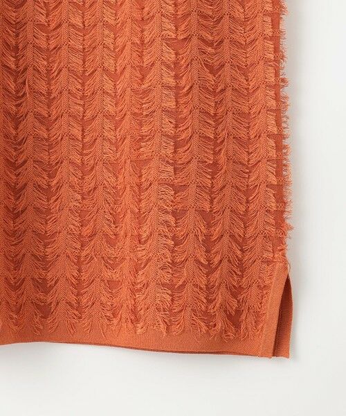 自由区 / ジユウク ミニ・ひざ丈スカート | 【セットアップ対応・洗える】シアーカットジャカード スカート | 詳細5