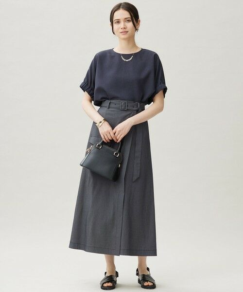 自由区 / ジユウク シャツ・ブラウス | ラスティックメッシュドルマンスリーブ Tブラウス | 詳細11