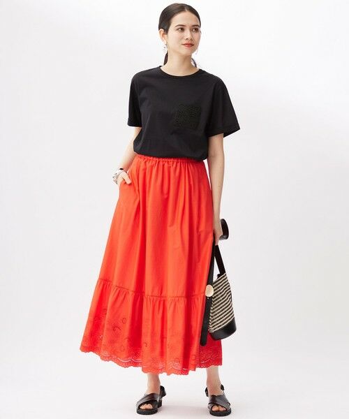 自由区 / ジユウク カットソー | クロッシェポケット Tシャツ | 詳細15