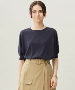 自由区 / ジユウク カットソー | 【カタログ掲載・接触冷感・UVケア・洗える】ドレーピードルマンスリーブ ニットソー