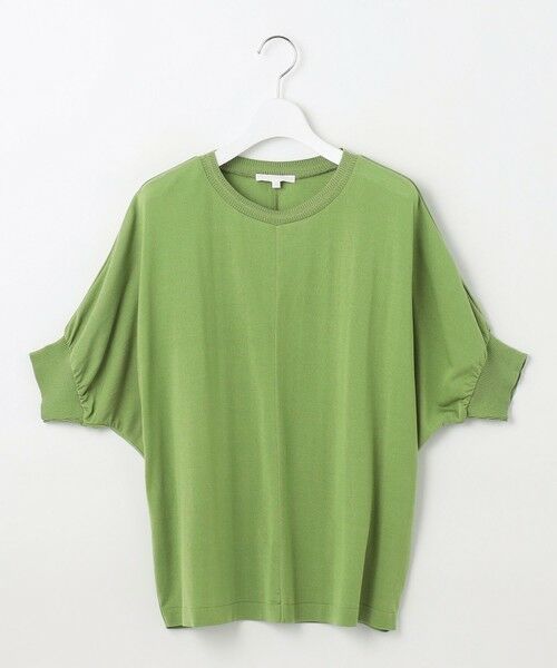 自由区 / ジユウク カットソー | 【カタログ掲載・接触冷感・UVケア・洗える】ドレーピードルマンスリーブ ニットソー | 詳細3