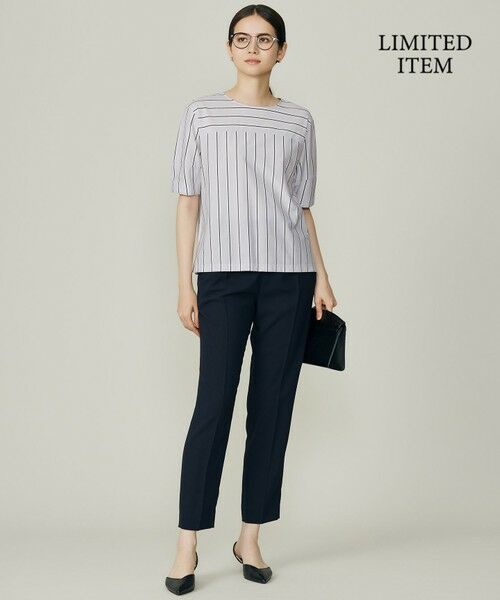 自由区 / ジユウク カットソー | 【WEB限定・洗える】ストライプハイゲージジャージー カットソー | 詳細13