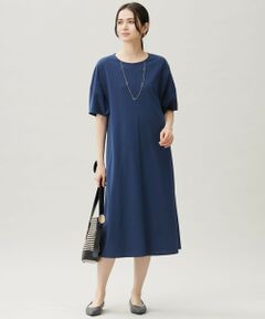 自由区 / ジユウク ロング・マキシ丈ワンピース | 【接触冷感・UVカット・吸水速乾・抗菌防臭・洗える】ハイカウントモクロディ ワンピース