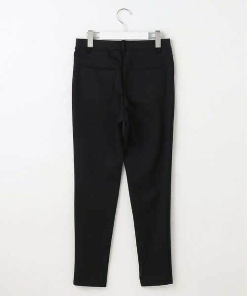 自由区 / ジユウク その他パンツ | 【WEB限定・洗える】コットンナイロンモクロディー レギンスパンツ | 詳細3