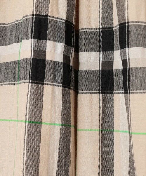 自由区 / ジユウク ミニ・ひざ丈スカート | 【カタログ掲載・洗える】シアーブライトチェック スカート | 詳細11