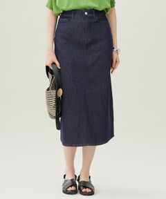 自由区 / ジユウク デニムスカート | 【洗える】ウスカルデニムAライン スカート