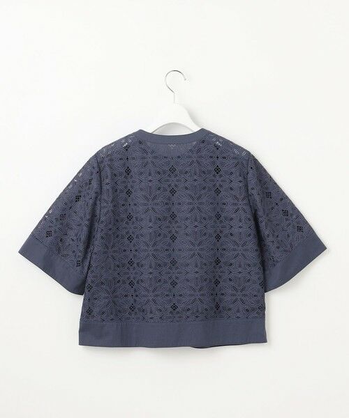 自由区 / ジユウク シャツ・ブラウス | 【カタログ掲載・洗える】フラワータイルレース ブラウス | 詳細18