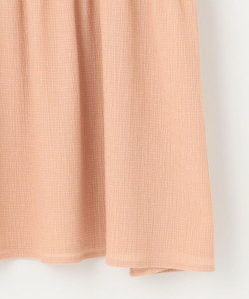 自由区 / ジユウク カットソー | 【洗える】リネンサッカーコンビペプラム カットソー | 詳細8