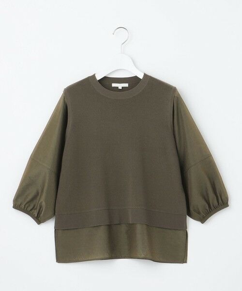 自由区 / ジユウク ニット・セーター | 【カタログ掲載・洗える】ハイツイストコットンアセテートプルオーバー ニット | 詳細3