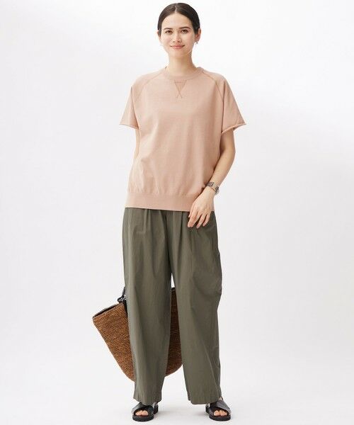 自由区 / ジユウク ニット・セーター | 【洗える】コットンループバックスウェット ニット | 詳細2