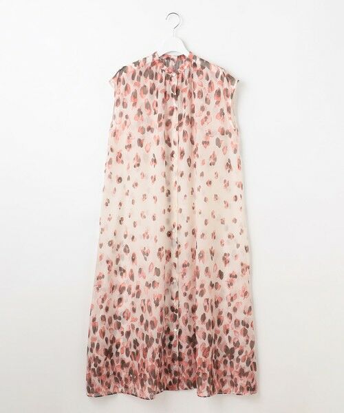 自由区 / ジユウク ロング・マキシ丈ワンピース | 【カタログ掲載・洗える】グラデーションペタルプリント ワンピース | 詳細5