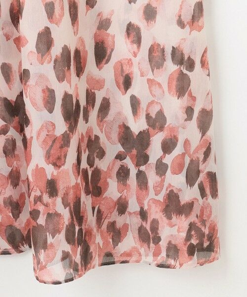 自由区 / ジユウク ロング・マキシ丈ワンピース | 【カタログ掲載・洗える】グラデーションペタルプリント ワンピース | 詳細8