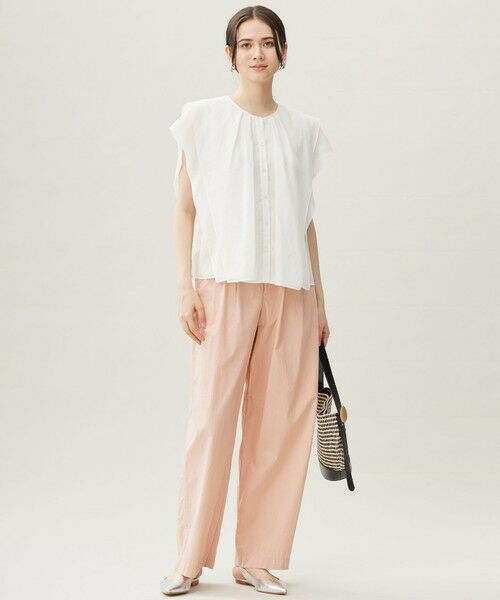 自由区 / ジユウク その他パンツ | 【カタログ掲載・洗える】オルダージュタイプライター パンツ | 詳細1