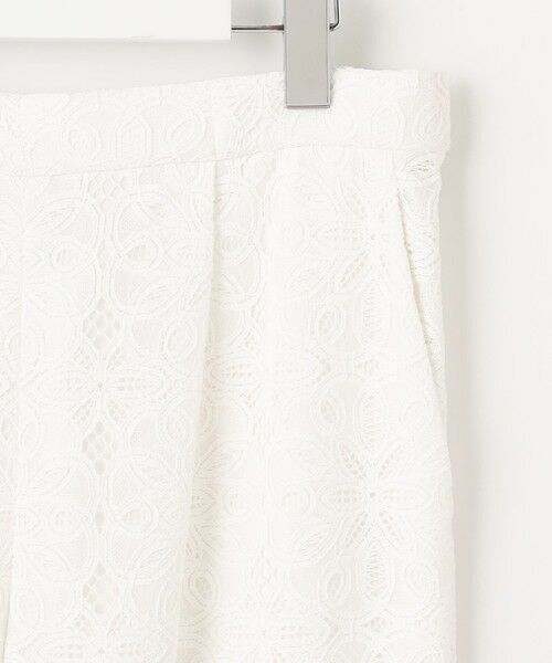 自由区 / ジユウク その他パンツ | フラワータイルレース パンツ | 詳細3