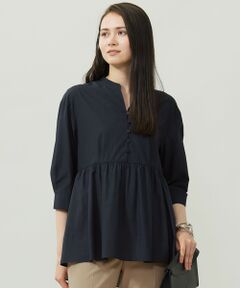 自由区　ジオメトリックレトロプリントワンピース　48 洗える】ジオメトリックレトロプリント ワンピース （ロング