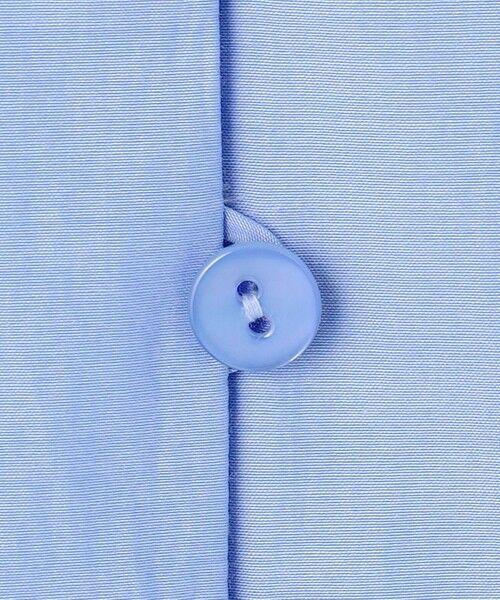 自由区 / ジユウク シャツ・ブラウス | シアーソフトシャンブレーペプラム ブラウス | 詳細10