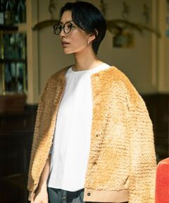 自由区 / ジユウク シャツ・ブラウス | 【カタログ掲載】シアーソフトシャンブレークロップド丈 ブラウス