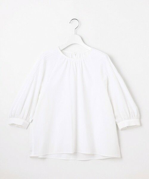 自由区 / ジユウク シャツ・ブラウス | 【カタログ掲載】シアーソフトシャンブレークロップド丈 ブラウス | 詳細8