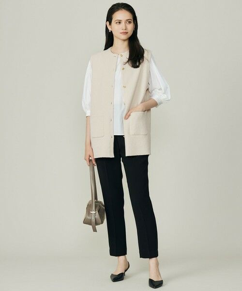 自由区 / ジユウク シャツ・ブラウス | 【カタログ掲載】シアーソフトシャンブレークロップド丈 ブラウス | 詳細5