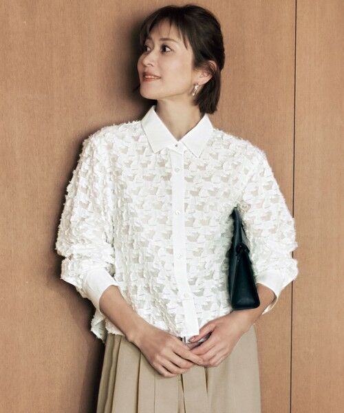 SALE☆試着のみ　自由区　ブライトリングツイードジャケット　完売カラー SHIHOさん着用】ブライトリングツイード ジャケット / 自由区