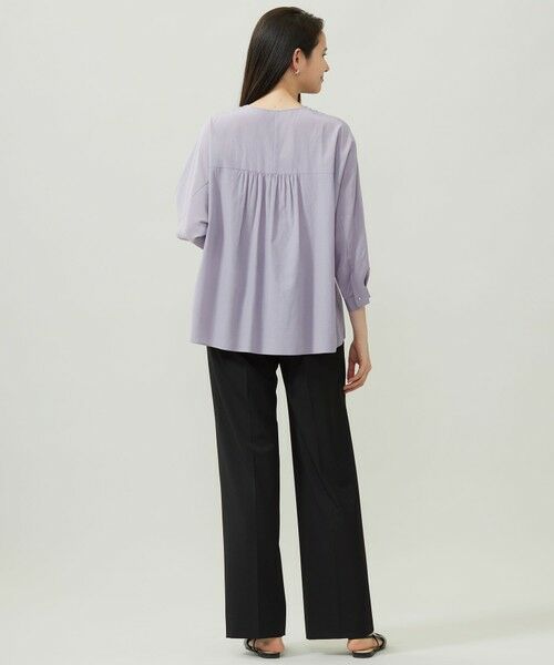 自由区 / ジユウク シャツ・ブラウス | シアージオメトリックジャカードプルオーバー ブラウス | 詳細7