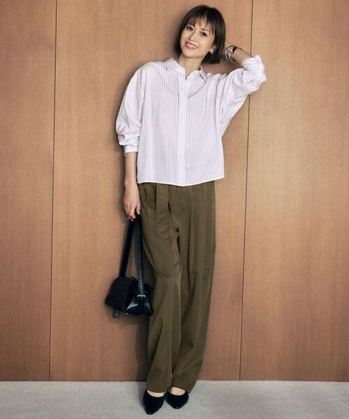 自由区 / ジユウク シャツ・ブラウス | 【SHIHOさん着用】SOMELOSドルマンスリーブ ブラウス | 詳細7