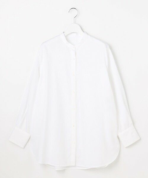 自由区 / ジユウク シャツ・ブラウス | SOMELOSバンドカラー ブラウス | 詳細7