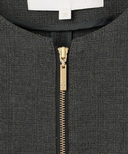 自由区 / ジユウク ブルゾン | ライトブッチャーノーカラー ブルゾン | 詳細9