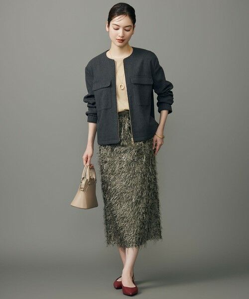 自由区 / ジユウク ブルゾン | ライトブッチャーノーカラー ブルゾン | 詳細3