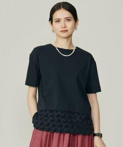 自由区 / ジユウク カットソー | 【カタログ掲載】ジャカードコンビジャージー カットソー