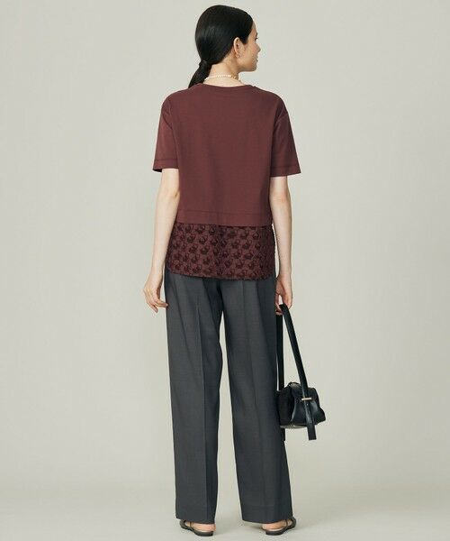 自由区 / ジユウク カットソー | 【カタログ掲載】ジャカードコンビジャージー カットソー | 詳細7